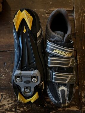 Specialized Black and Yellow Women’s Cycling Shoes